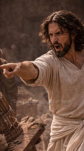 Why Did Jesus Make a Whip — AI Visualizing John 2:15–16 | Scripture Visuals
