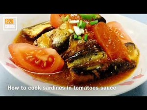 Homemade Sardines in Tomatoes Sauce