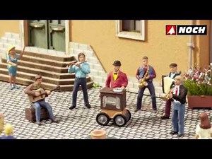 NOCH Modelrailway: Street Musicians