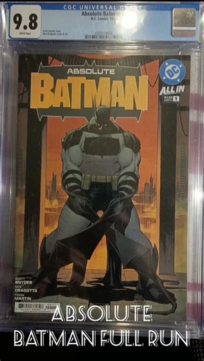 Absolute Batman Full Run so glad I started from the jump #comics