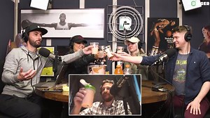 Seven scrambled eggs, a tub of cottage cheese, grits, a banana, peanut butter, and Gatorade. | The Ringer