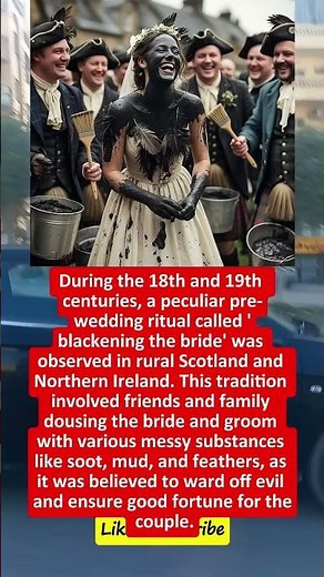 👰‍♀️ “Blackening the Bride” — The Strangest Wedding Ritual in History!🪶 Covered in Soot and Mud… B