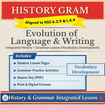 Evolution of Language and Writing  | History Gram | Grammar in Context