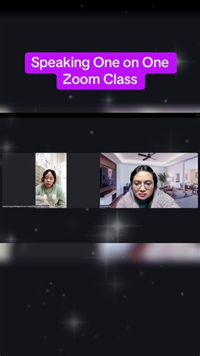 One-on-One English Speaking Zoom Class