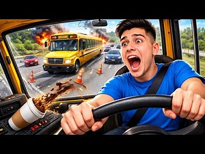 I Became the WORST BUS DRIVER.. LIVE!