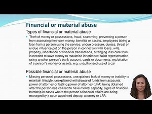 Basic Safeguarding Adult Awareness - part 1