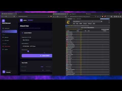 Site VS Void Stresser/API BEST Stresser/BOTNET 2025 | L7 POWER