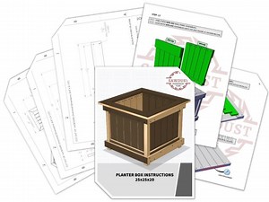 Planter Box DIY Plans, Box Planter Plans, Small Planter Plans, Garden Planter Plans, Flower Box Plans, DIY Flower Box, Cedar Planter - Etsy UK