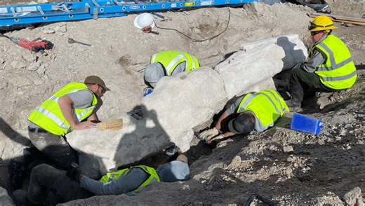 Parking Lot Construction Interrupted By Discovery Of Dinosaur Remains In Utah, And They're Huge