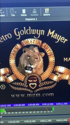 MGM Logo (Normal, Slow, Fast, and Reversed)