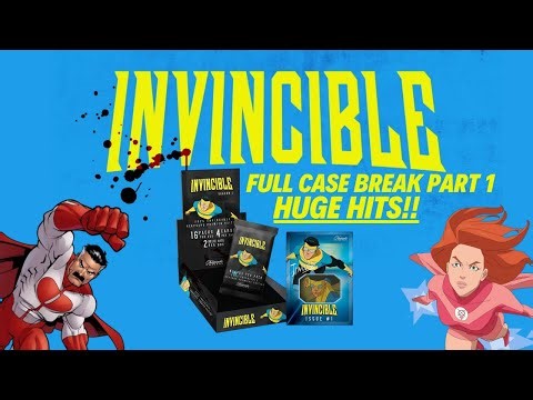 Invincible Cards by Keepsake – 1st Half Case Opening & Review! HUGE HITS?!