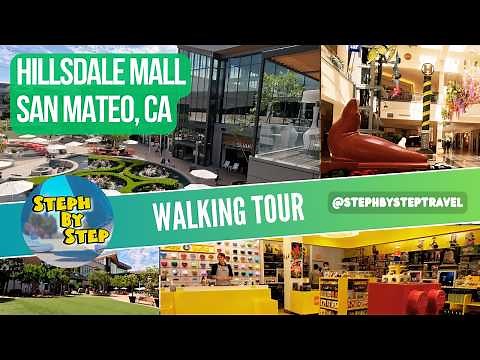 Hillsdale Mall San Mateo California 4K Walking Tour | Exciting New Renovation! #siliconvalley