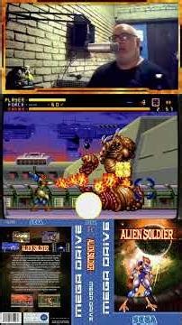 Alien Soldier Sega Genesis #retrogaming #sega #videogames #gameplay #twitch #clips #gaming #games