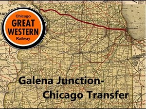 Chicago Great Western Railway- Chicago Transfer-Galena Jct, ILL RoW trace 1930s USDA aerial photos
