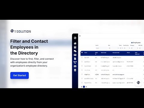 How to Filter and Contact Employees in the Employee Directory