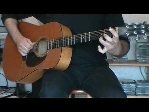 Jouez Se canto à la guitare sèche