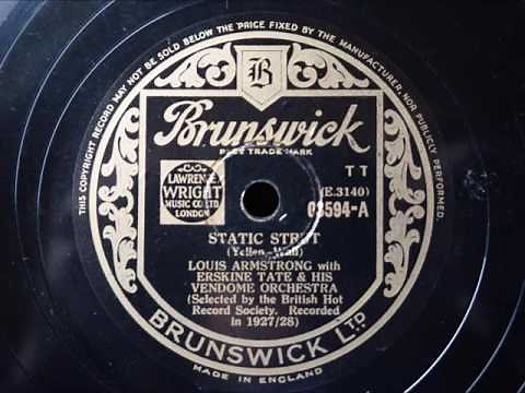 Louis Armstrong & his Vendome Orchestra - Static Strut