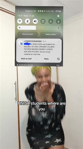 Finalizing Registration for UNISA Students