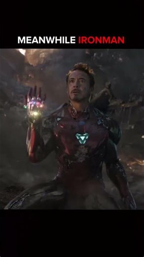Why Iron Man Smiled While Wearing the Gauntlet 😢