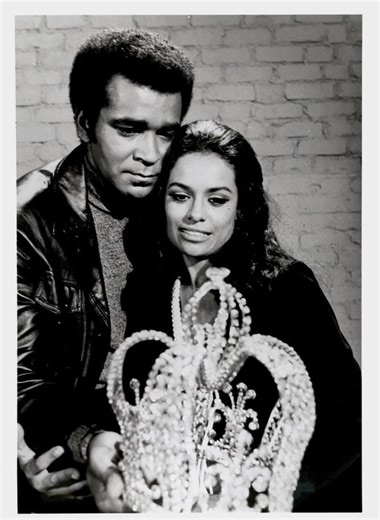 Gregg Morris and Barbara McNair; Mission Impossible episode. | American Black History