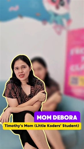 Sekolah Coding, AI & Robotik Anak Menteng on Instagram: "Hi Parents, Yuk kita intip cerita seru pengalaman Mom Deborah @debora.hutagalung dari Koding next Cilegon @kodingnext.cilegon Di Koding Next, coding jadi cara seru untuk melatih anak menghadapi masa depan! Book your FREE Trial Class today: 🔗 Click the link in our bio 📩 DM us @kodingnext_menteng #KodingNextMenteng #KidsCodingJakarta #KursusAnakJakarta #Menteng #jakartapusat #CodingAnak #CodingAnakJakarta #CodingForKids"