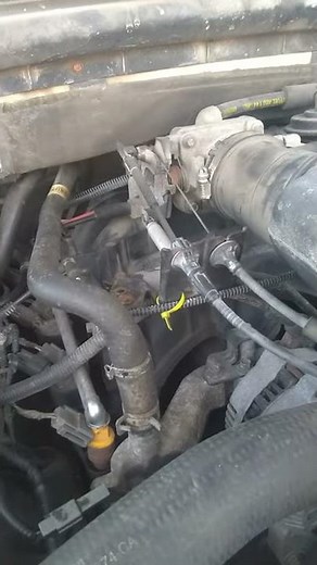 2001 F150 5.4 V8 engine weird buzzing noise and fix - read description