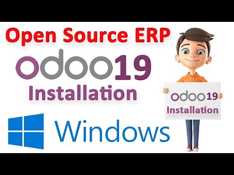 Install Odoo 19 on Windows Complete Guide Download, Setup & First Module Installation