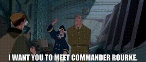 I want you to meet Commander Rourke.