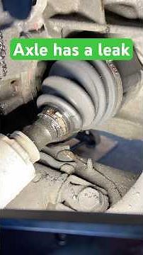 Cv axle boot leaking grease, how to fix leaking axle boot? Cheap fix and works