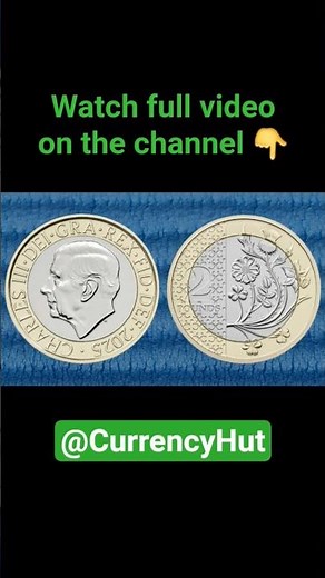 2023-2026 2 United Kingdom Pounds Standard Circulation Coin #commemorative #currency #money #facts