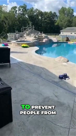 Pleasant Valley Rustic Pool Fence & Gate #shorts