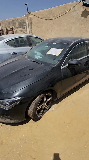 مزاد مرسيدس CLA 2020 - عربية جديدة خبطة بسيطة