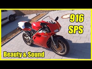 Ducati 916 SPS Walkaround & Sound - Termignoni Melody & Tamburini Beauty