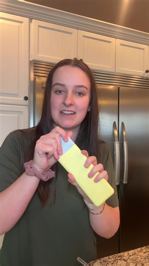 Easy Cute Carry Case for the Straws 💛🩵 ##carrycase##glassstraws##cute##drinktok##girlythings