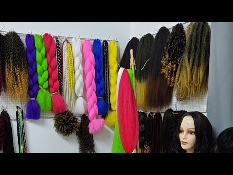 Today we received a new color-blended wig, along with wig-making techniques. Handmade. (452)