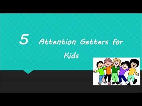 5 attention getters in class