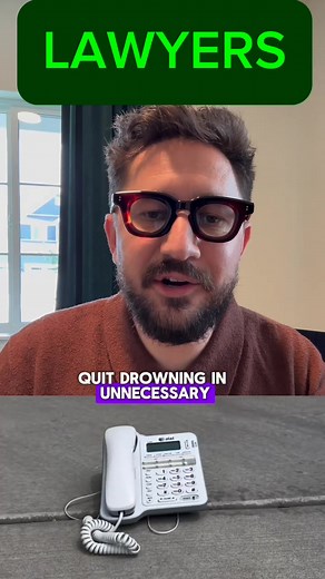 Lawyers, can you relate? Quit drowning in unnecessary phone calls! #legaltech #honalegal #lawyertiktok #lawtok