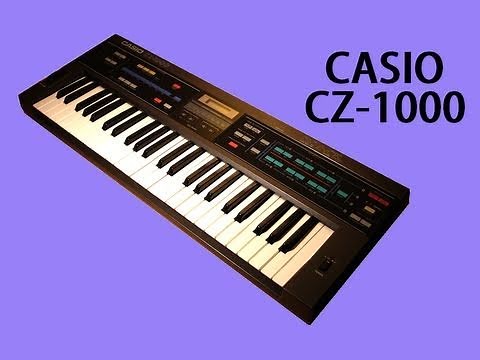 CASIO CZ-1000 Digital Synthesizer 1985 | DEMO