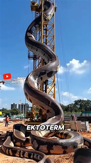 Why Do Snakes Climb Utility Poles? 🐍⚡#snakefacts #utilitypole #shorts