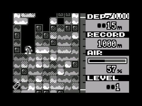 Mini Driller (2004, Aquaplus P/ECE / PIECE) Gameplay