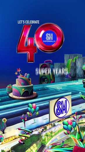 The SM 40th Anniversary party isn’t over—it’s just getting more exciting! Spot the SM 40th Anniversary logo at our malls, snap a photo, and get a chance to be 1 of 40 winners of ₱1,000 SM Malls Online vouchers weekly! 🛍💙 Here’s how to join: Step 1: Visit SM City San Mateo Step 2: Scan the QR code or go to 👉 play.smsupermalls.com to register Step 3: Find and scan the SM 40th Anniversary logo in the mall Step 4: Snap a photo of the logo and share it on Facebook (Make sure your post is Public to