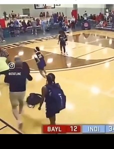 THE GHETTO!!! Scene: situation between referee and coach is unknown… coach is recording the referee (appears to be in his personal space), referee slaps phone out of coach’s hand, coach swings followed by his daughter running over and hitting the referee… all hell breaks loose after that. Sighs! 😩🤦🏽‍♀️ | Michele-Lee Smith