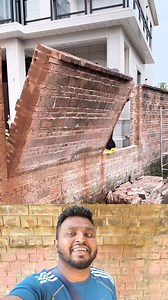 Watch the scene of breaking an old, useless brick wall. #reels #bricks #home #flypシ #usa | Md Miwazi Khan