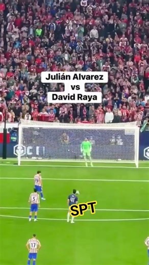 David raya vs alvarez penalty #trending #shorts #youtubeshort