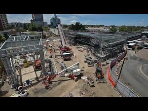 SYDNEY METRO BANKSTOWN STATION TAKES SHAPE -NSW GOV