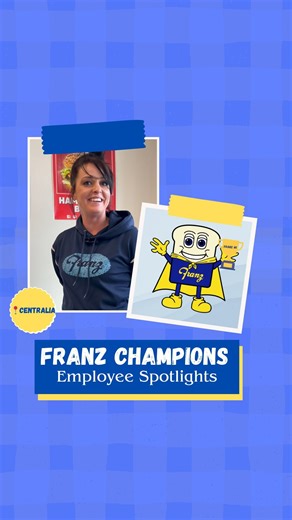 61 reactions · 20 comments | Have you ever taken a trip to one of our beloved Outlet Stores? If so, you’ve most likely been met with a smile and a “welcome to Franz!” from our Franztastic Outlet Store Team 朗 Today, we’re introducing you to Kat, one of our amazing Outlet Store Managers to learn more about her time and experience here at Franz! #FranzBakery | Franz Bakery | Facebook