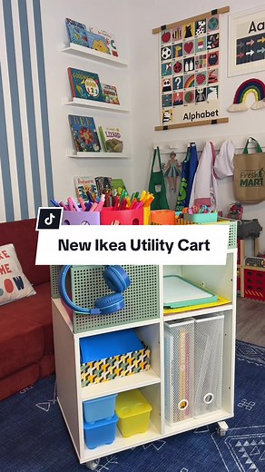 New Ikea Utility Cart - Stock the New Utility Cart with Me