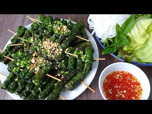 Bò Nướng Lá Lốt thơm ngon đơn giản tại nhà