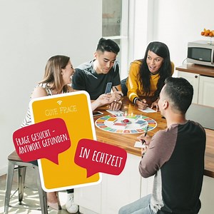 95 reactions · 7 comments | “OK Google, von wem ist der Charthit ‘Die da’?” “Von den Fantastischen Vier!” - RICHTIG! “‘Gute Frage’ ist eine witzige Kategorie aus kNOW!, bei der du die richtige Frage stellen musst, damit der Google Assistant die korrekte Antwort gibt.“ “OK Google, los geht’s.” | Ravensburger | Facebook