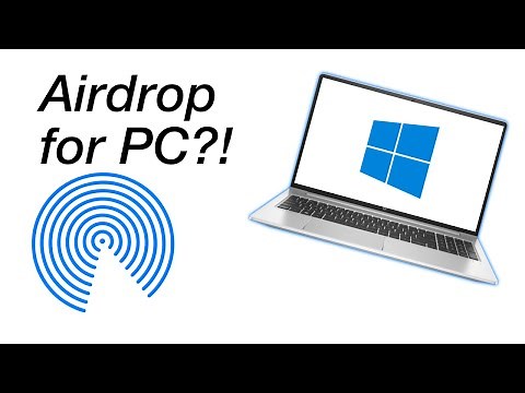 Airdrop - how to use it and get it on a windows PC (with snapdrop)